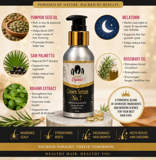 Overnight Melatonin Hair Growth Oil