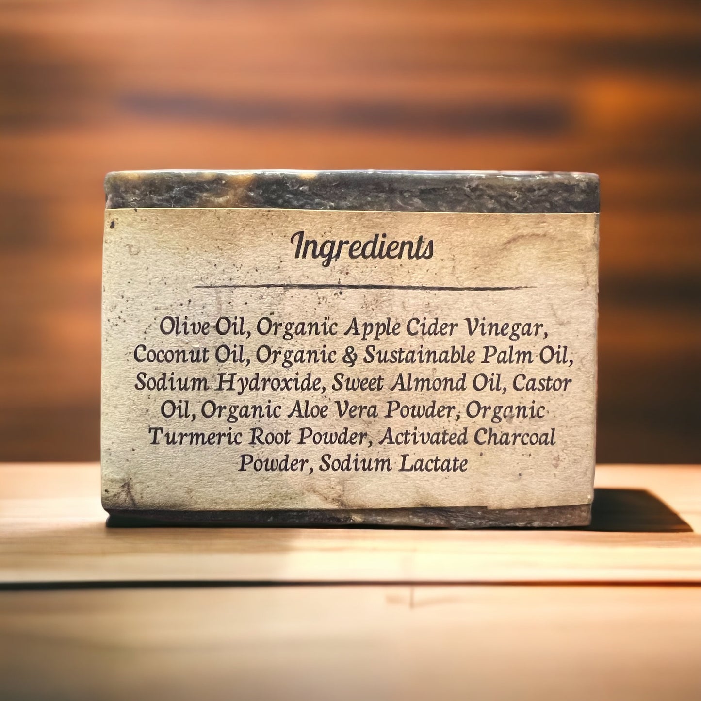 Charcoal and Turmeric Detox Face Soap for Acne