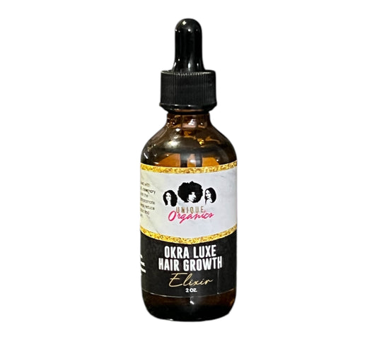Organic Okra Seed Hair Growth and Rehydrating Scalp Oil