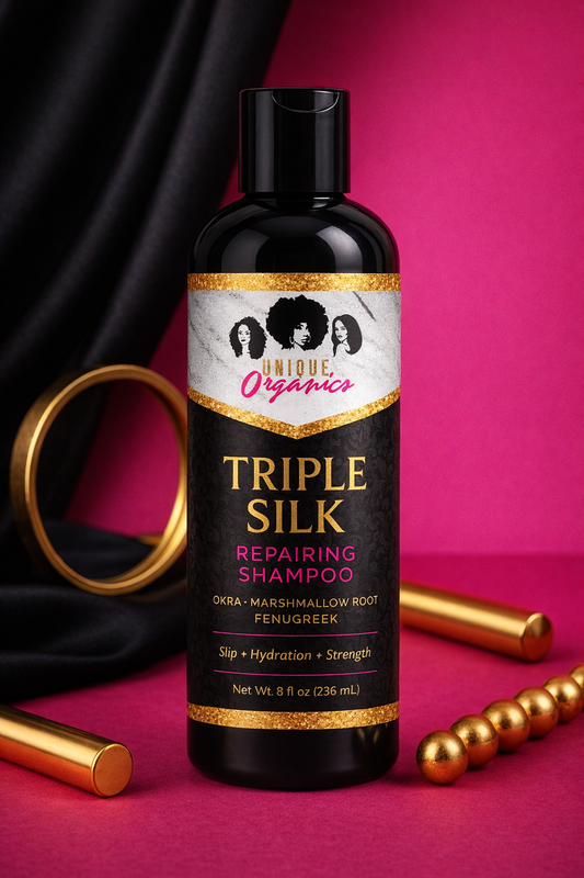 Triple Silk Repairing Okra, Marshmallow Root & Fenugreek Shampoo