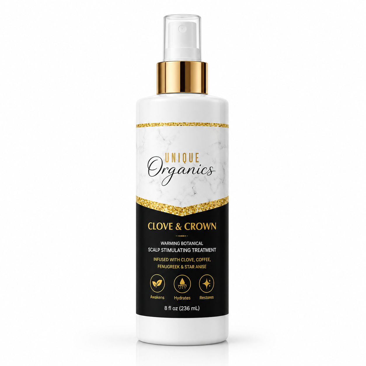 Ayurvedic Clove & Coffee Scalp Tonic