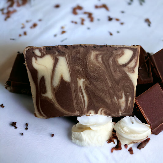 Chocolate and Coconut Milk Luxury Bar Soap